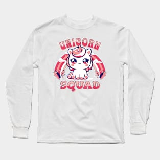 Kawaii Unicorn Squad Long Sleeve T-Shirt